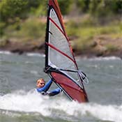 Step 9 instruction for Switch Stance Kono (jibe entry)