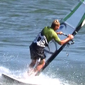 Step 4 instruction for Backwinded Jibe